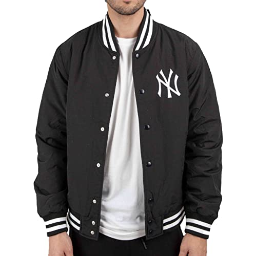 New Era - MLB New York Yankees Team Logo Bomber Jacke Farbe Schwarz,...