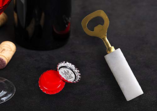 The Raavya Marble Bottle Opener