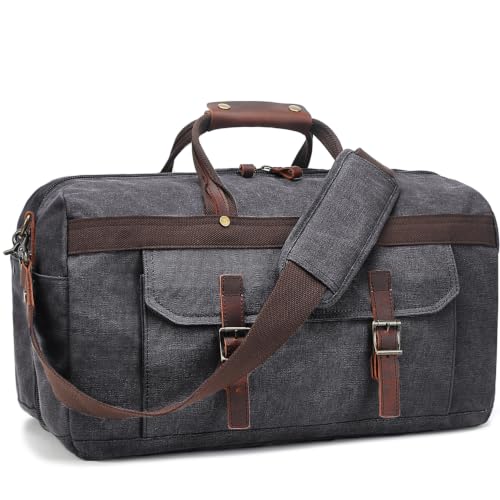SOAEON Waxed Canvas Duffle