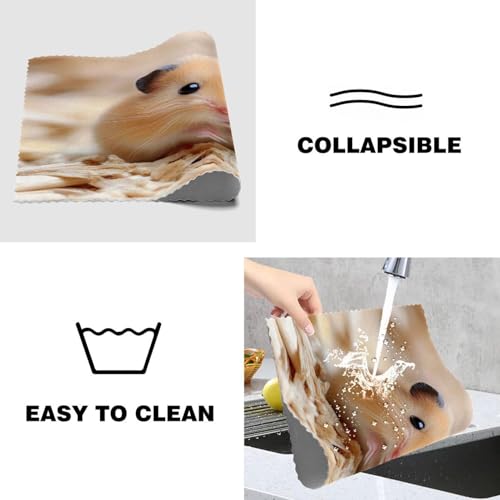 Sets de table anti-taches Clever Hamster pour protéger le bois - 5