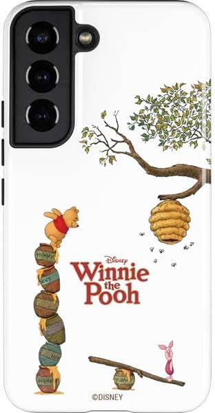 Skinit Pro Phone Case Compatible with Galaxy S22 - Officially Licensed Disney Winnie The Pooh and Piglet Design