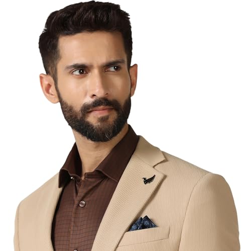 Image of Blackberrys Men's Textured Slim Fit Blazer