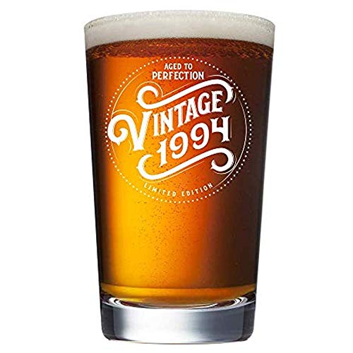 1994 26th Birthday Gifts for Men and Women Beer Glass - 16 oz
