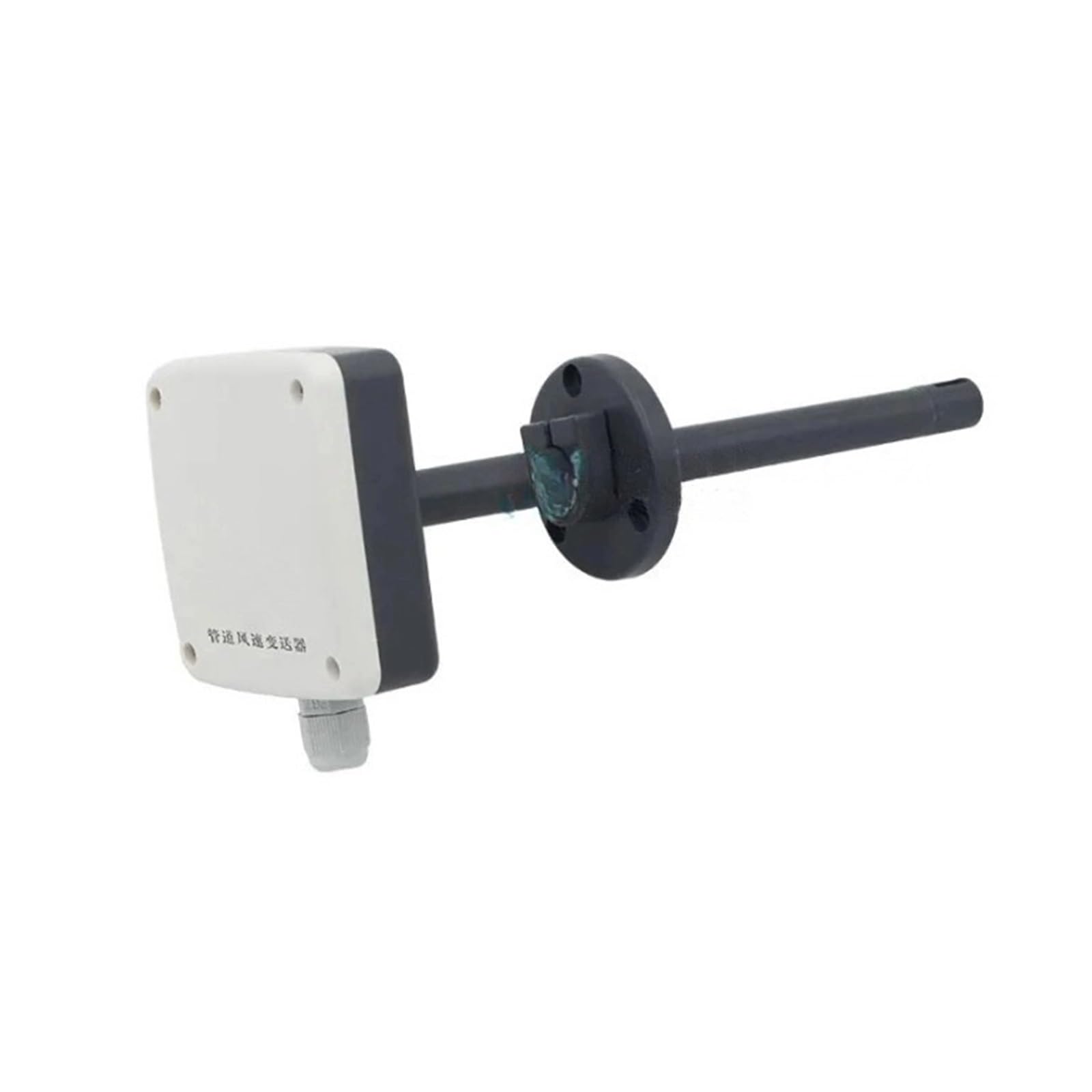 RS485 Testing Pipe Wind Speed Duct Air Flow Sensor Air Velocity Direction Duct Air Sensor Wind Temperature Transmitter Air(30ms)