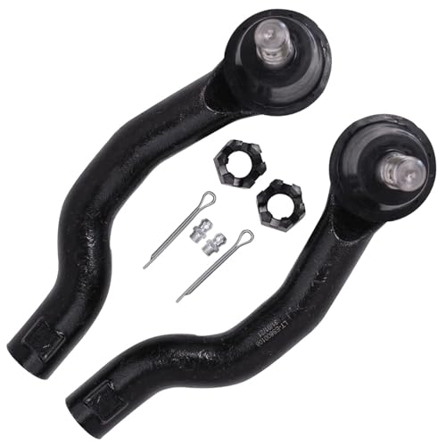 Image of Detroit Axle - 12pc Front Struts Kit for Nissan Pathfinder Xterra Suzuki Equator 2 Struts and Coil Spring 2 Sway Bar End Links 2 Ball Joints 4 Inner Outer Tie Rod Ends 2 Boots Replacement