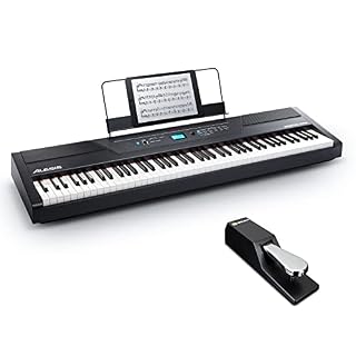 Alesis Recital PRO & M-Audio SP-2 – Piano Numérique avec Un Clavier de 88 Touches à Mécanique de Marteau & Pédale de… - Les Beatles, Paul McCartney, John Lennon, RIngo Starr, George Harrison