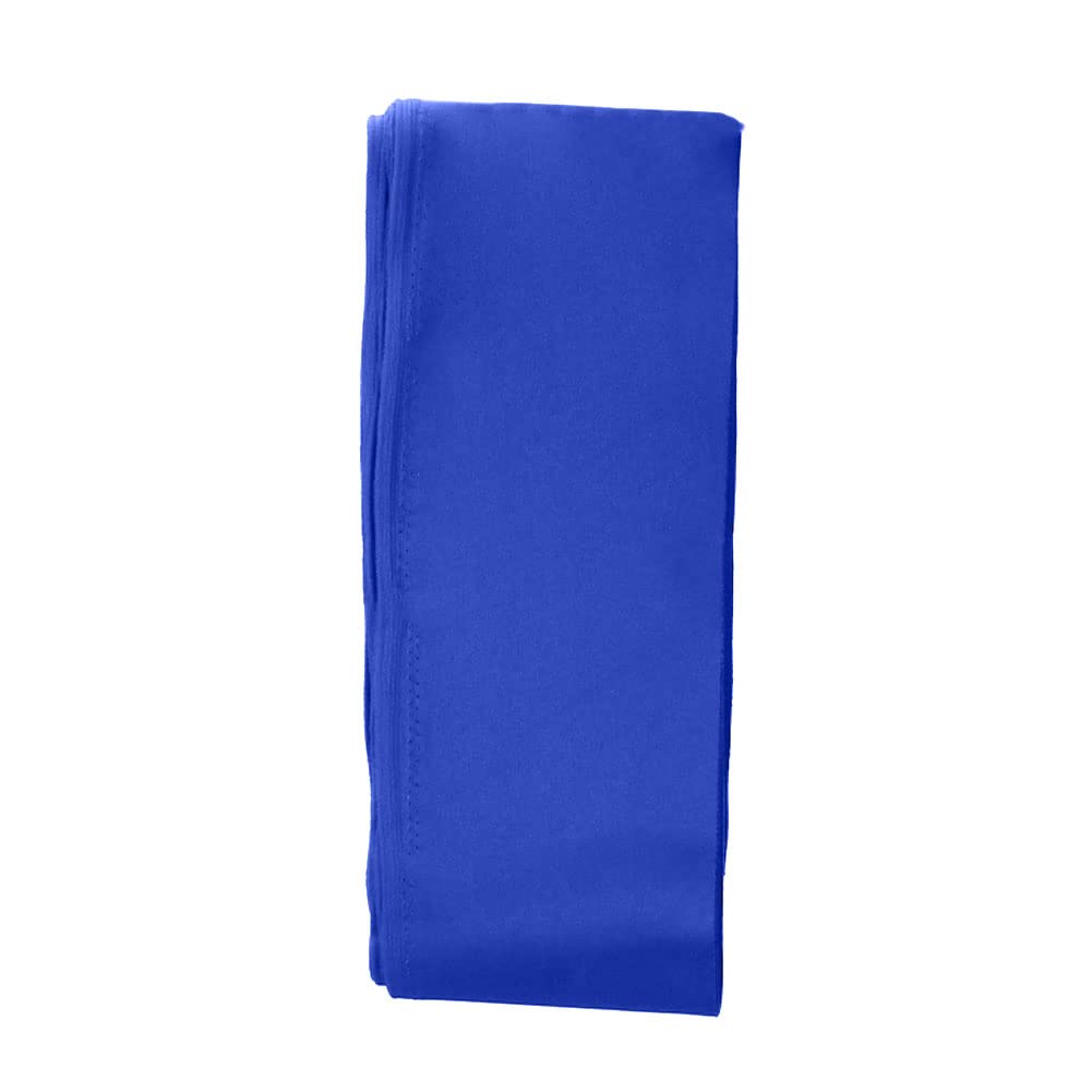 Tela de billar profesional de fieltro para mesa de billar, se adapta a mesa estándar de 9 pies, mantel de juego de deportes de interior con tira de tela acolchada (azul, tamaño: 2,8 + 1 m)