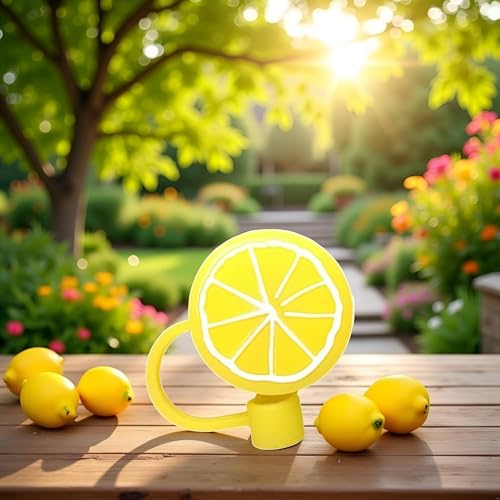 4 piezas tapas para pitillos de silicona amarillo miniatura 3