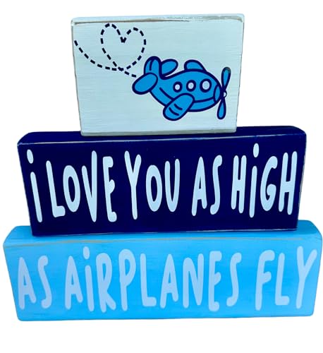 I love you as high as airplanes fly/kids airplane theme bedroom nursery decor/aviation nursery decor/dreams take flight/oh the places you will go/airplanes