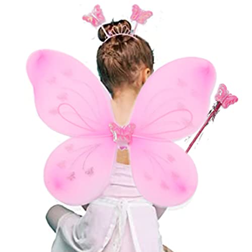 Image of BabyMoon Butterfly Fairy Angel Costumes Baby Wings Photography Props | Set of 3