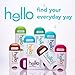 hello Clean and Fresh Aluminum Free Deodorant for Women and Men with Charcoal, 24-Hour Freshness, Baking Soda Free Deodorant, Dermatologically Tested, 2.6 oz Stick (2 Pack)