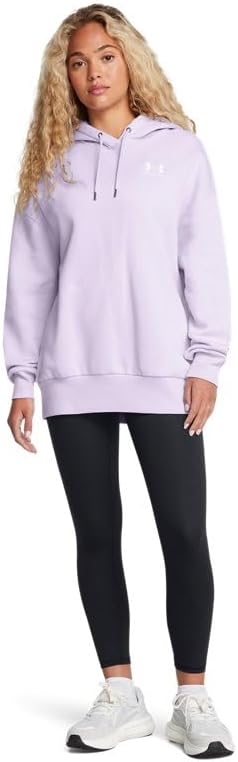Under Armour Womens Icon Fleece Oversized Hoodie - Ultra-Soft Warmth