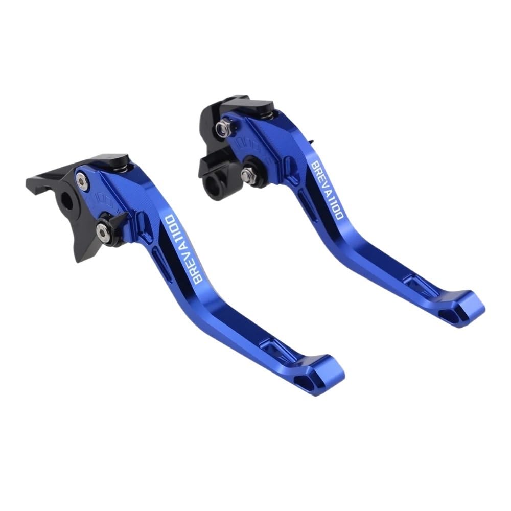 Leviers frein embrayage courts en alu CNC pour Moto Guzzi Breva 1100
