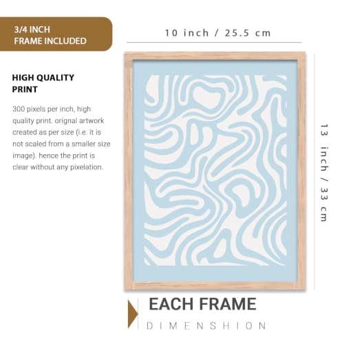 Image of kotart Boho Theme Digital Painting for Wall Decoration - Minimal Wall Art Prints for Living Room Bedroom Office Room Decor (10X13 INCH, H)