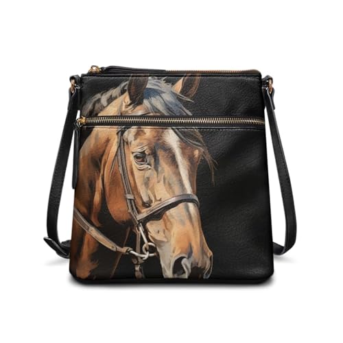 Bolso de hombro grande para mujer, cruzado y satchel miniatura 1