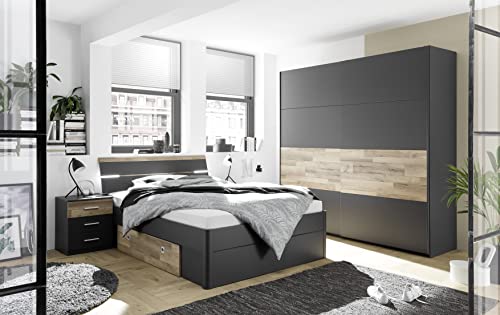 möbelando Jugendzimmer Schlafzimmer Set Juniorzimmer Schlafmöbel Isobel...