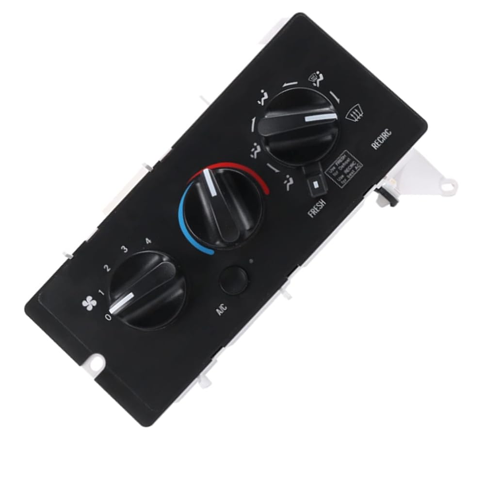 Riloer Módulo de control de clima, perilla de aire acondicionado, calentador de aire acondicionado, interruptor de panel de control de clima, kit de reparación de botón de control de clima compatible