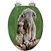 Elongated Toilet Seat Koala mom Resin Toilet Seat Quietly Slow Close with Quick-Release Hinges Toilet Seat with Cover Easy to Clean Install