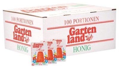 Gartenland Bienenhonig Portionen 100x20g