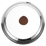 HOLIDYOYO Deckel Für Topfdeckel Ersatzdeckel Pfannendeckel Mikrowellengeeignet Kochtopfabdeckung Küchendeckel Breite Anwendung