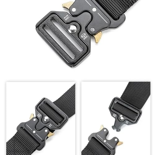 Belt Men's Outdoor Nylon Buckle Belt Student Training Overalls Belt3