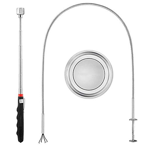 Preisvergleich Produktbild Pickup-Werkzeug, Magnetische Klauenklemme, Magnetstückablage, Pickup-Zange, Langarmverlängerung für Abfallaufbewahrung.
