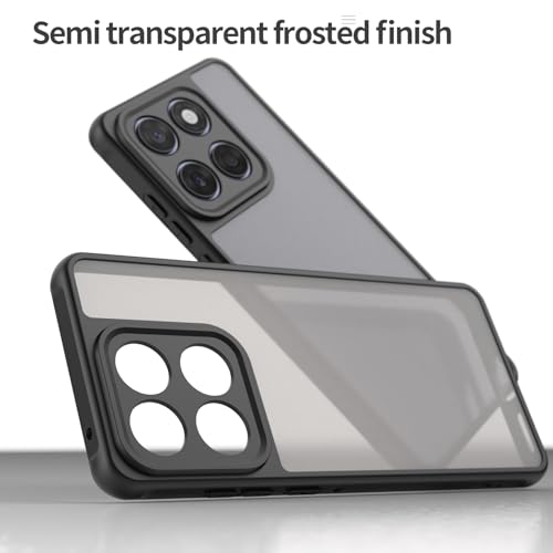 Coque Motorola Edge 60 Fusion antichoc noire pour modèle XT2503-4