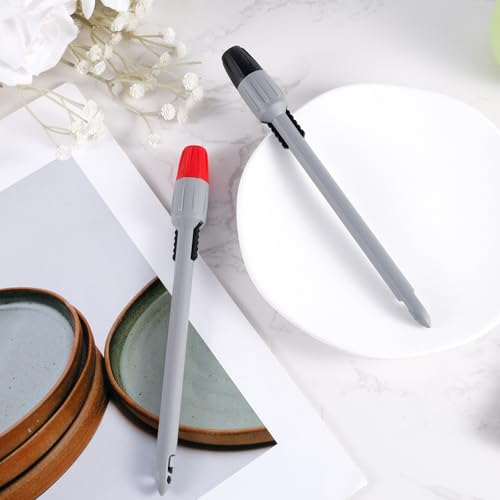Image of 2pcs Wire Piercing Probes, 7.48x0.79in Insulation Piercing Clip Wire Piercing Tool Piercing Probes for TP81 Multimeter Voltage Voltmeter Thermometer Testing(0.16in)