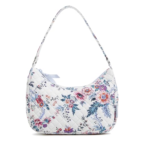 Image of Vera Bradley Women's Cotton Frannie Crescent Crossbody Purse