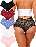 Take Talk Sexy Lace Underwear Panties Lingerie Gift for Women Wife 5 Pack Plus Size Womens Fall Clothes Fashion Clothing 2026