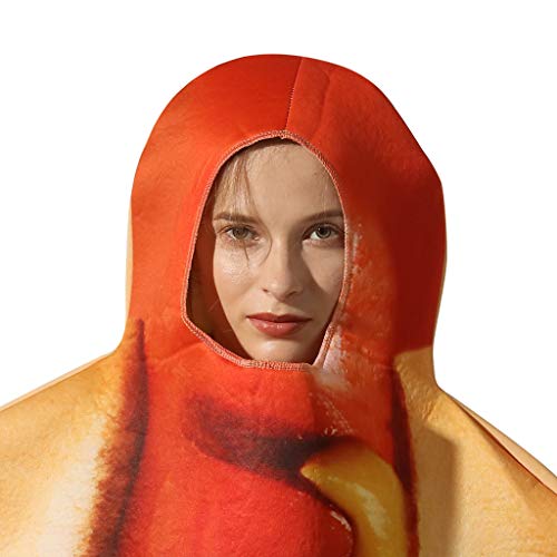 EraSpooky Halloween Hot Dog Kostüm Fuß lang