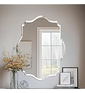 Amazon.co.jp: Artloge 鏡 壁掛け ウォールミラー 100*70cm 洗面鏡