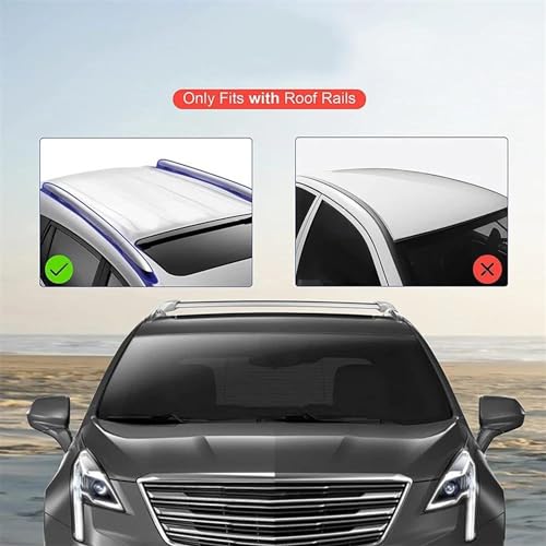 Barres transversales rail Cadillac XT5 en aluminium de qualité