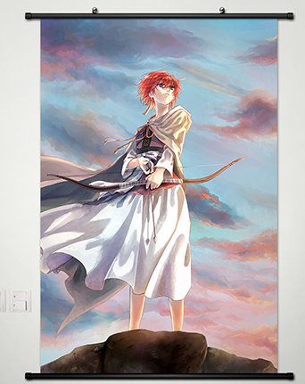 Yona of the Dawn Wall Scroll Poster Fabric Painting For Anime Yona 015 L