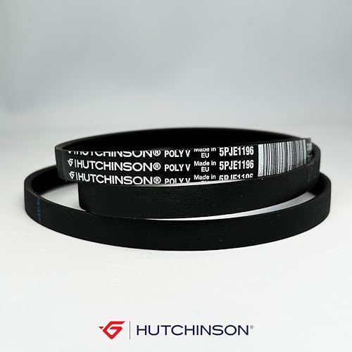 Hutchinson courroie lave-linge-Poly V 5JE1196 – Electroménager- courroie élastique. Qualité et origine constructeur.