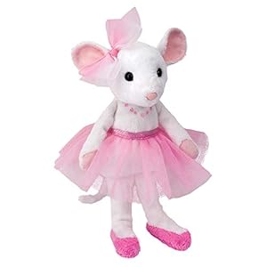 Douglas Petunia Ballerina Mouse Plush Stuffed Animal
