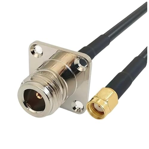 RG58 �P�[�u�� N ���X 4 ���t�����W���� SMA �I�X ���X���p WI/*FI an*/�A���e�i 50 �I�[�� R*/F �����s�O�e�[�� �W������*/�P�[�u��������(NF-RPSMAM,0.5m)