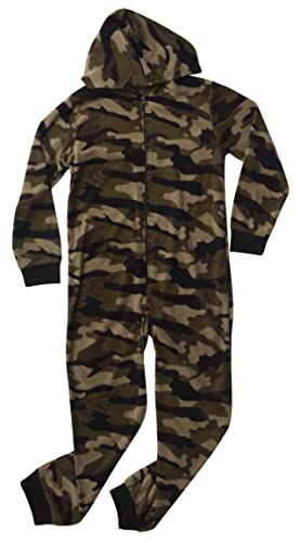 PRINCE OF SLEEP Hooded Jumpsuit Pajamas for Boys