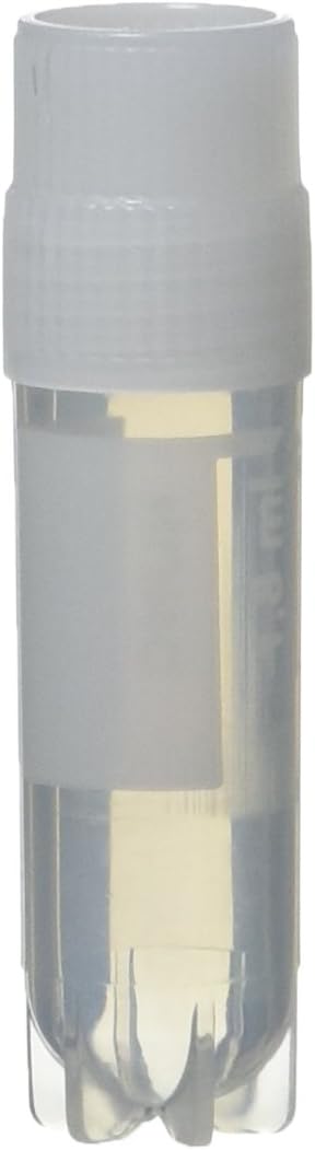 NUNC 055013 Cryotube 1.8 ml round bottom with external screw thread and writing area