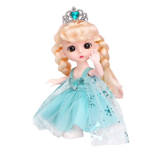 Genérico Cute Doll 16CM - Mini Muñeca De con Articulaciones Móviles, Traje De | Accesorios De Maquillaje, Juguete De Disfraces para Niñas, Juguete Pequeño Coleccionable, Compañero De Juego, Cumpl Genérico Cute Doll 16CM - Mini Muñeca De con Articulaciones Móviles, Traje De | Accesorios De Maquillaje, Juguete De Disfraces para Niñas, Juguete Pequeño Coleccionable, Compañero De Juego, Cumpl