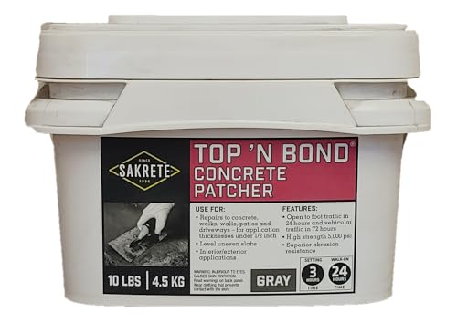 SAKRETE | Top 'N Bond Concrete Patcher | 10 lb