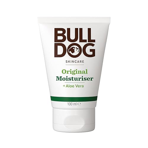 Cuidado de la piel natural Bulldog, Crema Original Hidratante, 3.3 onzas.