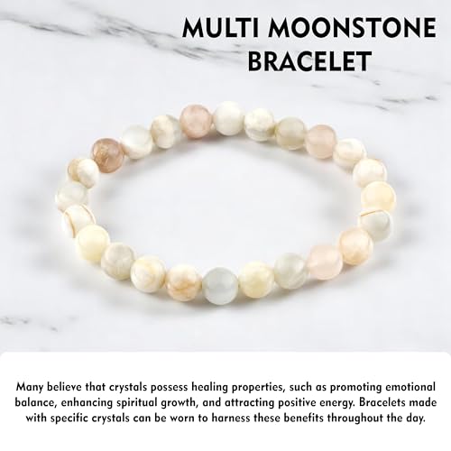 Image of Certified Crystal Bracelet | 8mm Beads | Stretchable Healing Bracelet | Bracelets for Men and Women |