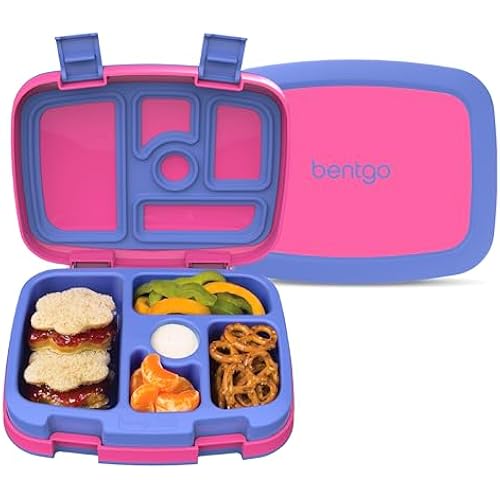 Bentgo Kids Bento-Style 5-Compartment Leak-Proof Lunch Box