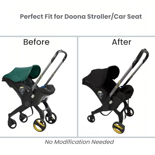 Kompatibel mit Doona Autositzbezug – 3-in-1 Baldachin, Ersatz-Kinderwagen-Zubehör für Babys und Neugeborene