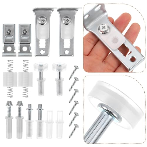 Kit de Reparación de Herrajes para Puerta Plegable SOLUSTRE 1 set Componentes para Puerta de Clóset Corredera para Reparaciones y Mantenimiento Fácil miniatura 2