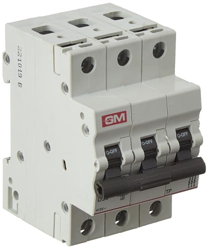 Gm Mcb 20A Triple Pole ‘C’ Type