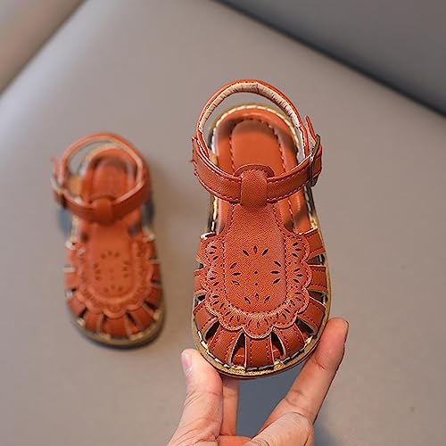 girls flip flops size 2 Shoes Fashion Comfortable Bow Soft Bottom Lightweight Baby Princess Sandals2