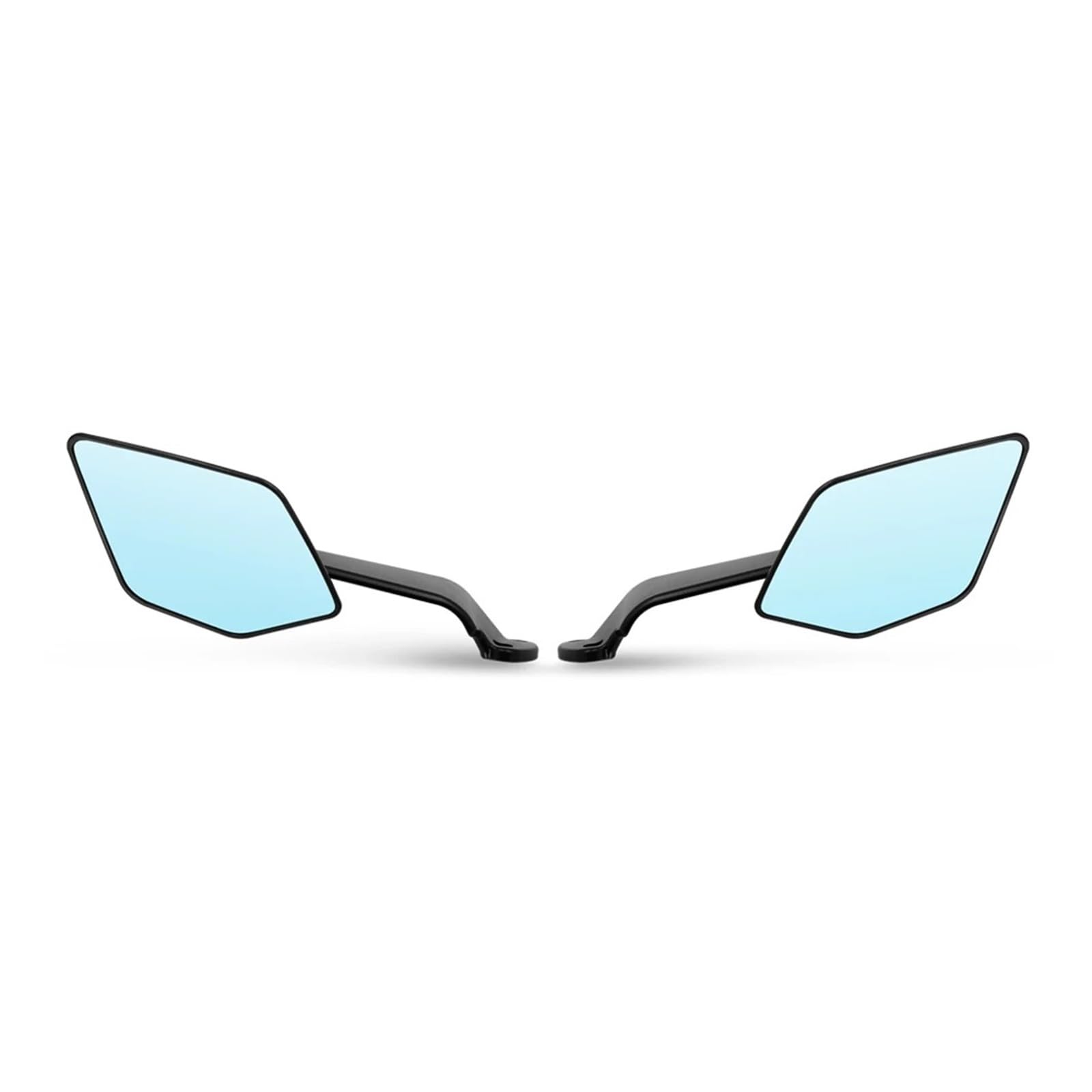 Espejo de motocicleta modificado retrovisor giratorio para ala de viento 8