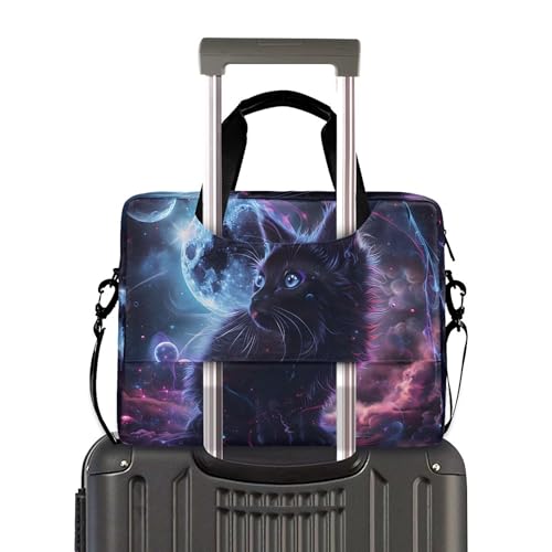 Fundas para portátil Galaxy Black Cat Kitten ALAZA miniatura 3